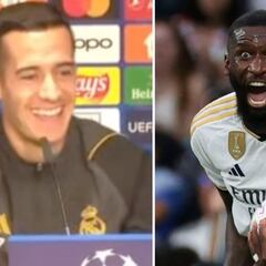 Se sospechaba y se confirma: así reacciona un jugador del Madrid si le dicen que Rüdiger está “loco”