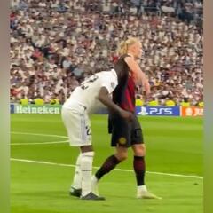 La acción definitoria en la que Rüdiger se comió a Haaland: no se vio en la retrasmisión