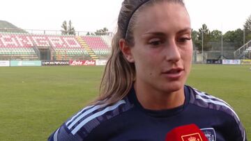 Alexia Putellas cumple 100 partidos con España: “Nunca pensé que iba a llegar”