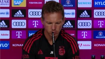 Nagelsmann avisa al Madrid: “El Frankfurt está jugando bien”