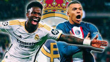 Vinicius y Mbappé, garantía de regates y goles para el Real Madrid