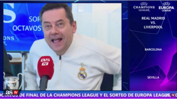 No pudo aguantar y le salió del alma: oigan a Roncero cuando le tocó al Barça el M. United