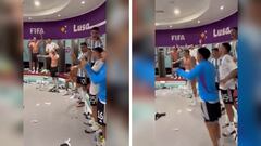 Messi desatado en la celebración de Argentina y un mensaje con declaración de intenciones