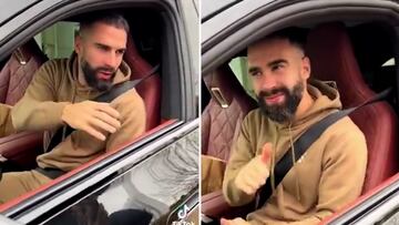 El gesto de Carvajal a la salida de Valdebebas que aplauden los aficionados