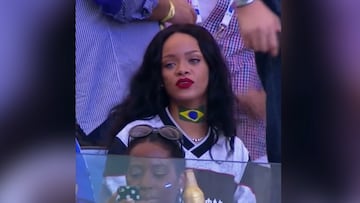 La aficionada brasileña que “se parece más a Rihanna que Rihanna” y triunfa en el Mundial