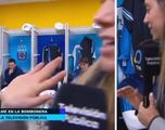 La reacción de Messi cuando la periodista más famosa de Argentina se cuela en el vestuario de Argentina