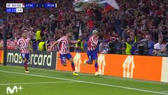 La locura total en el Metropolitano: el gol de Griezmann en el 101′ para ganar