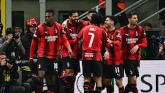 Resumen y goles del Milan vs Slavia Praga, ida de los octavos de final de la Europa League