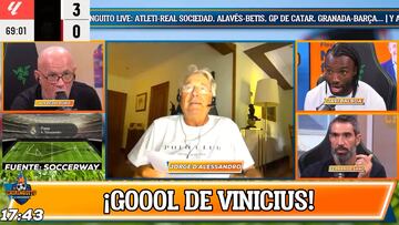 El mal del comentarista en su máxima expresión: lo que pasó en El Chiringuito cuando marcó Joselu