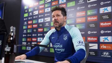 Simeone, en directo en rueda de prensa