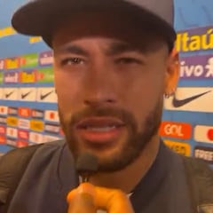 La reacción de Neymar al ser preguntado por Mbappé que ya está dando que hablar
