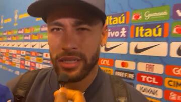 La reacción de Neymar al ser preguntado por Mbappé que ya está dando que hablar