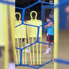 El Barça presume de Lewandowski por esta maravilla. ¿Es también una entrega de galones?