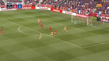 Dembélé en plan killer total: vean qué barbaridad de gol