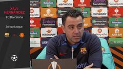 Xavi: “Siempre analizamos a los árbitros a nivel interno”