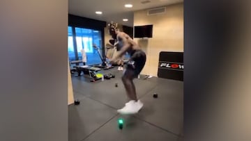 El entrenamiento de reflejos de Camavinga