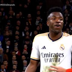 La disculpa de Vinicius con Mingueza que honra al brasileño