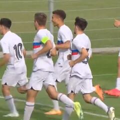 Una de las joyas de La Masía marca el gol de la Youth League: el golpeo es hipnótico