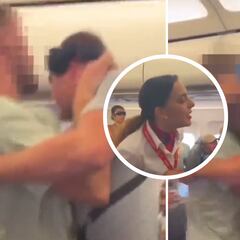 Los pasajeros reducen a un boxeador que quería abrir la puerta del avión en pleno vuelo