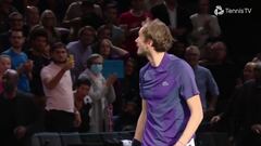 La impresentable actitud de Medvedev nada más perder contra De Miñaur