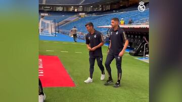 Lo de Brahim al ver el Nuevo Bernabéu lo tienen que ver: tremenda reacción