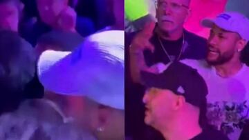 Neymar la l¨ªa en una discoteca de Brasil