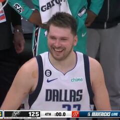 Doncic está absolutamente loco: tiro libre, queda algo más de un segundo y hace esto para ganar