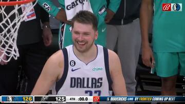 Doncic está absolutamente loco: tiro libre, queda algo más de un segundo y hace esto para ganar