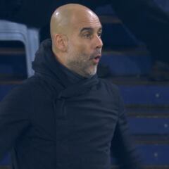 Vean la reacción de Guardiola a la barbaridad de Haaland y entenderán la magnitud del gol