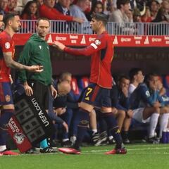 Joselu desvela el detalle de Morata al sustituirle