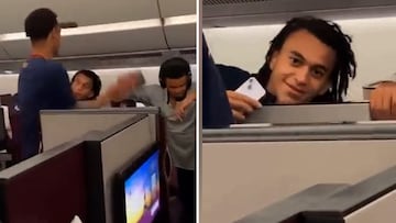 Pol¨¦mica con lo sucedido con el hermano de Mbapp¨¦ en el vuelo del PSG