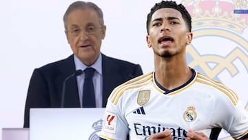 La frase de Florentino Pérez sobre Bellingham que hará sonreír al inglés