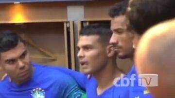 Thiago le da 3 golpetazos a Casemiro en la charla: su reacción arrasa