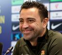 Xavi, en directo, en la previa del encuentro ante la Real Sociedad