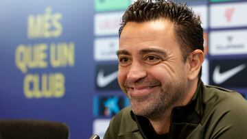 Xavi, en directo, en la previa del encuentro ante la Real Sociedad