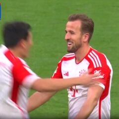 Y decían que no se iba amortizar en el Madrid: el gol de Kane desde 60 metros