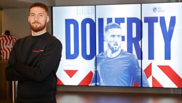 Sigue en directo la presentación de Doherty con el Atlético