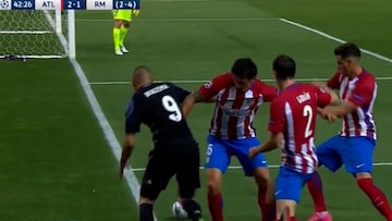 Está en la retina de todos los madridistas: la icónica jugada de Benzema en el Calderón