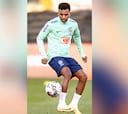 Un espectáculo de fútbol puro: el seguimiento de cerca a Rodrygo en su entrenamiento con Brasil