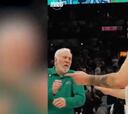 Cuando vacilas a Doncic pasa lo que pasa: esto de Popovich con él es tremendo