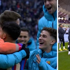 Es la comidilla del madridismo: así celebró el Barça su pase a la final