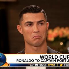 Cristiano Ronaldo revela a Piers Morgan sus selecciones favoritas para el Mundial Qatar 2022