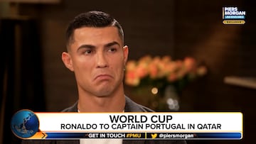 Cristiano Ronaldo revela a Piers Morgan sus selecciones favoritas para el Mundial Qatar 2022