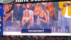 Enfocan a Taylor Swift en la Super Bowl y lo que hace delante de 80.000 personas no lo esperaba ni su mejor fan