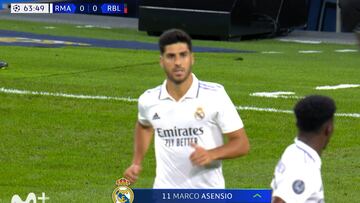 Su cara lo dijo todo: así recibió a Asensio el Bernabéu al salir al campo