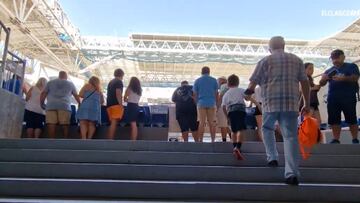 Así está la zona del césped del Nuevo Bernabéu: impactante