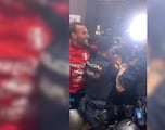 La secuencia es lamentable: tremenda pelea entre jugadores de la selección de Perú y la Policía española