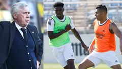 El nuevo centro del campo que ha probado Ancelotti y su curioso ‘invento’ en la delantera