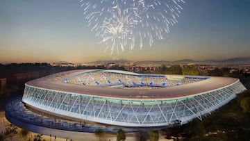 El nuevo estadio de Champions del Getafe: exteriores y el techo son una pasada... para muchos top de 5 LaLiga