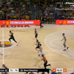 Para silenciar todo el Palau y poner patas arriba la final: el puñetazo en la mesa de Llull